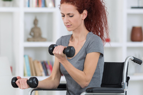 Fitness advice for wheelchair users